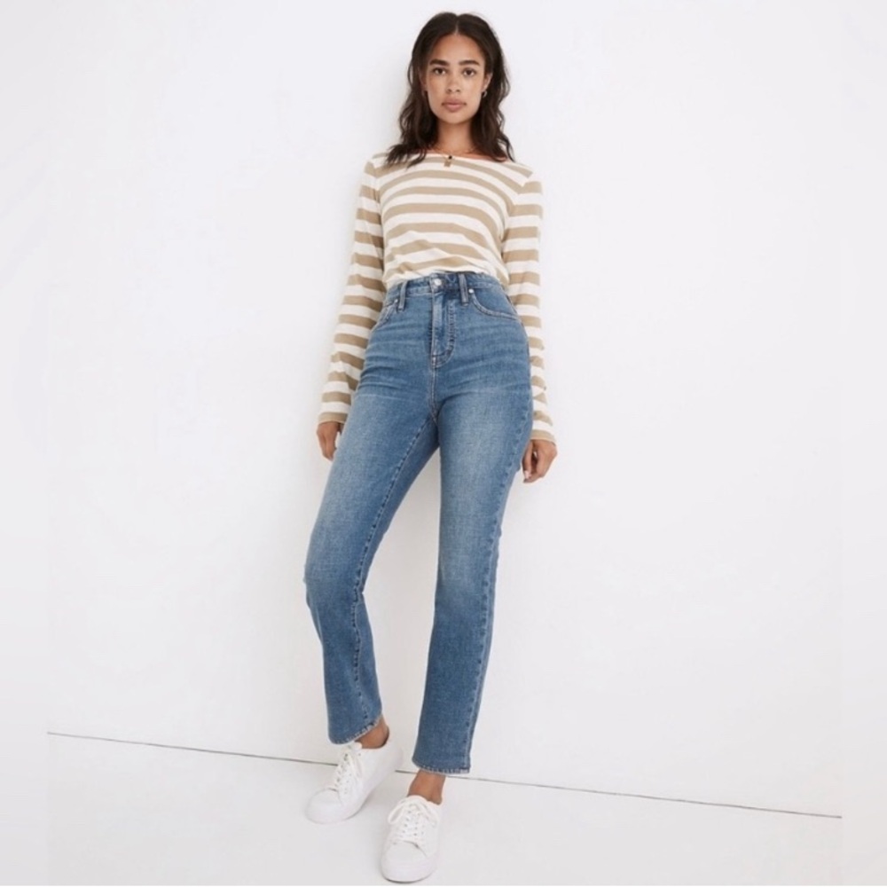 Madewell slim-Demi boot jeans
